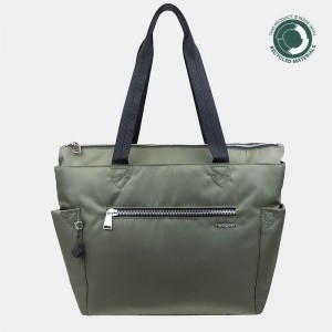 τσάντεσ tote Hedgren Margaret Sustainably Made γυναικεια πρασινο | KDD8937LI